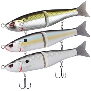 Leurre de pêche dur pour brochet, truite et achigan, type <span class=keywords><strong>Swimbait</strong></span>, Minnow, Glide Baits, 7in/2.2oz 4.5in/0.65oz - Product Image 2