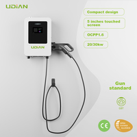 Chargeur EV DC GBT 7KW, Borne de Recharge Murale 220V AC vers DC, Station de Recharge Domestique Niveau 2 pour Voitures Électriques, Application WiFi Intelligente pour Tesla BYD