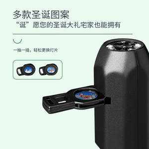 ไฟกลางคืน LED สร้างสรรค์ ใช้พลังงานจาก USB โคมไฟฉายภาพดาวเคราะห์สำหรับห้องนอน โคมไฟตกแต่งพร้อมฉายภาพที่ปรับแต่งได้ - Product Image 3