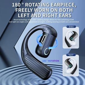 BT 5,4 Single Rotate Wireless Open <span class=keywords><strong>Nothing</strong></span> in <span class=keywords><strong>Ear</strong></span> Stereo Big Sound Air Conduction Audifion Venta caliente Auricular - Product Image 3