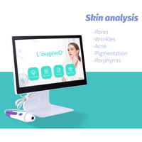 Analyseur Numérique de Peau à 3 Spectres, Détecteur Cutané, Machine d'Analyse Faciale OEM ODM, Scanner Facial avec Prises UK US JP IT