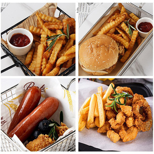 Kertas Pembungkus <span class=keywords><strong>Burger</strong></span>, Daging, Pizza, dan Camilan Anti Minyak, Kualitas Food Grade, Berlapis PE Virgin, dengan Logo Cetak Kustom Grosir - Product Image 5