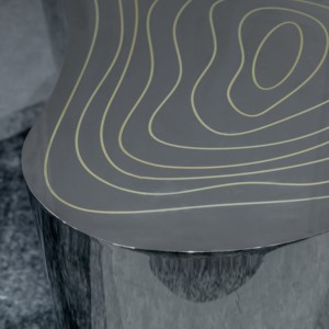 <span class=keywords><strong>Table</strong></span> <span class=keywords><strong>basse</strong></span> moderne en acier inoxydable durable de luxe <span class=keywords><strong>avec</strong></span> pieds dorés et design en <span class=keywords><strong>tronc</strong></span> <span class=keywords><strong>d</strong></span>'<span class=keywords><strong>arbre</strong></span> pour le mobilier de salon - Product Image 6
