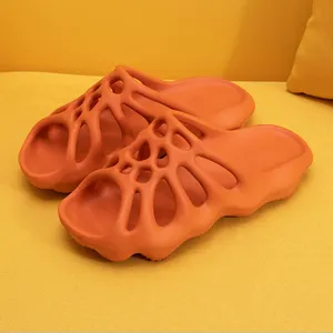 Sandales <span class=keywords><strong>de</strong></span> marque en caoutchouc pour hommes et femmes, chaussures originales <span class=keywords><strong>de</strong></span> haute qualité, Logo personnalisé pour femmes et hommes, diapositives simples et vierges - Product Image 1