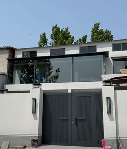 וילה גינה נדנדה סגסוגת אלומיניום חצר חכמה דלת דלת כניסה מודרנית אישית - Product Image 3