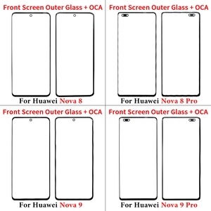 กระจก OCA ด้านหน้าสำหรับขายส่ง สำหรับ Huawei Nova 8 8i 9 Se Pro Y60 Y61 Y70 Plus Y70 <span class=keywords><strong>Y71</strong></span> Y72 Y90 Y91 อะไหล่เปลี่ยนกระจก OCA สำหรับโทรศัพท์มือถือ - Product Image 5