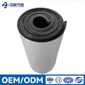 Black Closed Cell PVC Insulation Board Flame Retardant Soundproof Eco-Friendly Modern Foam <b>Sheet</b> for HVAC Warehouse Systems CE - Product Image 1