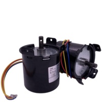 Moteur de volet roulant monophasé 50Hz JMKE, industriel, 60KTY, à arbre excentrique, réducteur AC, moteur synchrone AC220V 14W, en acier métallique