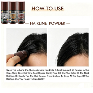 Poudre de Teinture Instantanée pour Cheveux à Marque Privée – Couvre Instantanément les Racines Grises, Retouche les Cheveux et la Ligne des Cheveux, Dissimule Rapidement les Zones Dégarnies - Product Image 6