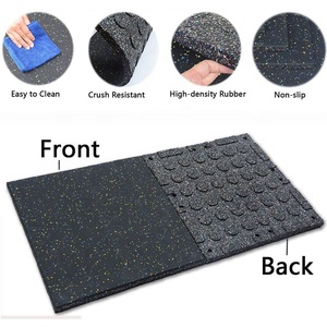 Suelo de Vinilo Antideslizante de Precio Razonable de Fábrica, Instalación con Sistema de Clic para Gimnasios de Crossfit, Protección para Fitness - Product Image 5