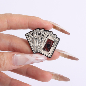 เข็มกลัดเคลือบรูปอีกา6เข็มไม่มีของชำร่วยไม่มีของชำร่วย - Product Image 4