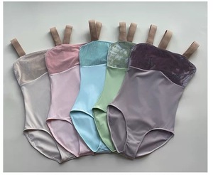 Camisola Deportiva de Terciopelo para Mujer, Ropa de Baile de <span class=keywords><strong>Ballet</strong></span>, Entrenamiento, Fitness, Gimnasia, Yoga - Product Image 2