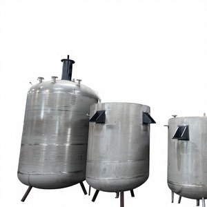 เครื่องปฏิกรณ์แบบมีแจ็คเก็ตทำจากสแตนเลส 304 พร้อมอุปกรณ์ทำความร้อนสำหรับการผลิตโพลีออลอะลูมิเนียมอะเซเทท - Product Image 6