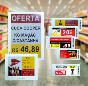 Etiqueta de Precio Digital de Tinta Electrónica de 10.2 Pulgadas, Etiqueta Electrónica para Estantes, Kit de Demostración de Etiquetas Electrónicas ESL para Tiendas Minoristas - Product Image 1