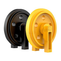 Pièces de train de roulement pour mini-pelles : Ensemble de roue d'entraînement avant pour 320 330 PC210 PC220, Pièces de machines de construction 40 Mnb