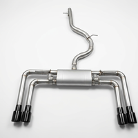 Pour AUDI S3 2.0T 8V 8Y, échappement électronique à soupape de performance, échappement arrière en acier inoxydable 304, épaisseur 1,5 mm, finition lisse, directement de l'usine