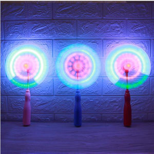 Bacchetta Magica a Forma di Mulino a Vento con Luci LED per Feste dei Bambini, Regali per le Vacanze, Giocattoli Luminosi Arcobaleno - Product Image 3