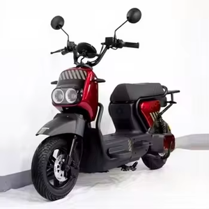สกู๊ตเตอร์สำหรับผู้ใหญ่คุณภาพสูง 48V 500W สีน้ำเงินดำ มอเตอร์ฮับหลังพร้อมเซ็นเซอร์ โครงอะลูมิเนียม ดิสก์เบรก สำหรับการเดินทางในเมือง รุ่น Zxc-282 มอเตอร์ฮับหลัง - Product Image 1