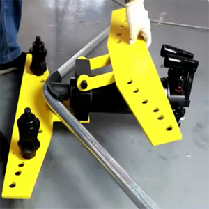 Tiger King Pipe Bender 2 3 4 Inch Round Galvanized Iron Steel Pipe Bending Machine Manual Operation - Product Image 1