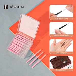 JOINSHINE Peine para Levantar Cejas Rosa, Cepillo Interdental, Aplicadores de Rímel, Cepillo Desechable para Cejas, Cepillos para Tinte de Cejas con Logotipo Personalizado - Product Image 3
