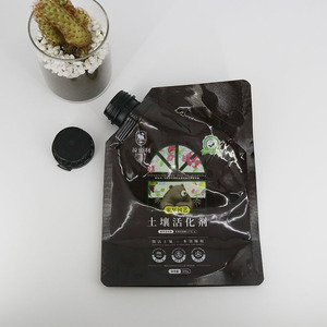 กระเป๋าพลาสติก PE แบบมีขาตั้งพิมพ์โลโก้ได้ตามต้องการใช้ซ้ำได้250มล. 500มล. บรรจุภัณฑ์1L สำหรับพิมพ์ของเหลวพิมพ์ลายกราเวียร์ - Product Image 3