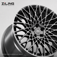 Rines de Aleación Forjados Monobloque Personalizados ZL, Aptos para Honda Odyssey de 18, 19 y 20 Pulgadas, Diseño Cóncavo Profundo, Ajuste OEM