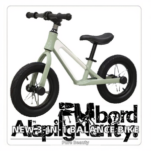 จักรยานทรงตัวสำหรับเด็กวัยหัดเดินรุ่นใหม่ปี 2026 / จักรยานแบบเข็น / จักรยานฝึกหัดเด็ก 3-in-1 พร้อมตะเกียบเหล็กและล้อขนาด 12 นิ้ว - Product Image 2