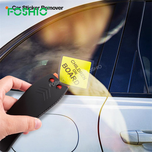 Foshio, безопасный пластиковый скребок для очистки окон с логотипом на заказ - Product Image 3