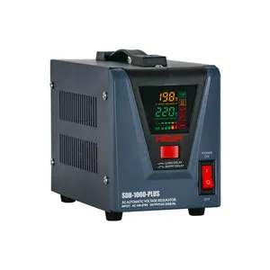500VA Single Phase Color Digital Display AC Automatic Voltage Stabilizers Regulator 220V AVR 400W 500W
