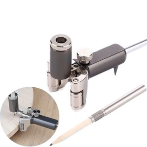 Imbot 2-in-1 Pro Scribing <strong>Tool</strong> All-Metal Body Adjustable 0-120mm for Straight Line &amp; Arc Woodworking Gauge - Product Image 2