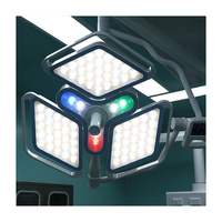 Lampe chirurgicale sans ombre à double dôme LED700/500 de LK Manufacturing, support réglable, électrique, CRI élevé 98, lampe de salle d'opération