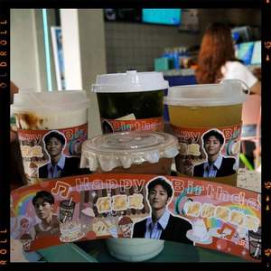 Portavasos Personalizado con Diseño Propio Kpop, Portavasos Transparente de PVC con Aislamiento Térmico, Película de Impresión UV, Laminación, Bolsa con Impresión Digital para Regalo - Product Image 5