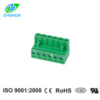 Controlador de Programación PLC/Probador Automático, Conector de Cableado para Placa PCB, Conector Enchufable 2EDGK-5.08, Hecho en China