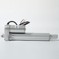 Aktuator Linear Listrik DC 12V Kecil untuk Pembuka Bagasi Mobil, Penyesuaian Kursi, Ringkas, Kecepatan Tinggi, Tahan Air IP65/66, Kipas Otomotif