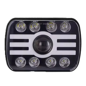 ไฟหน้ารถยนต์แบบ LED ทรงสี่เหลี่ยมขนาด 7 นิ้ว 5*7 สำหรับรถออฟโรด พร้อมเลนส์หลอดไฟสำหรับรถบรรทุก รถออฟโรด เชอโรกี - Product Image 5