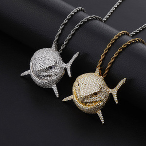 Wholesale 6ix9ine shark chain sale 