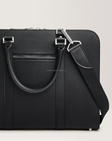 Porte-documents élégant pour homme avec compartiment pour ordinateur portable, compatible avec les ordinateurs portables de 15 et 16 pouces, en cuir PU, pour avocat, homme d'affaires