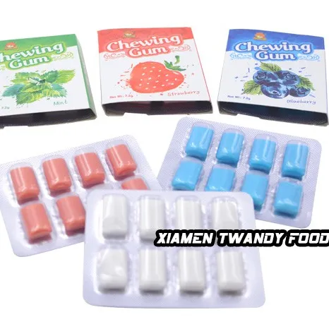 wholesale private label halal cheap fruit flavor chewing gum