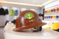 Casco de seguridad industrial Fibra de vidrio Fibra de metal Casco de trabajador de ingeniería y construcción para minería Seguro y protector