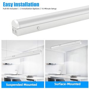 High Quality Hospital School Office Batten Lamp 2ft 4ft 8ft 24w 36w 68w IP65 <b>Led</b> Linear Light - Product Image 5