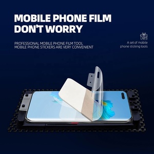 Protector de pantalla para teléfono móvil, película de fijación UV con pegamento completo 3D con caja de curado de luz UV - Product Image 2
