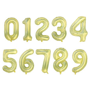 Nouveaux fournisseurs de ballons en feuille d'aluminium de chine, ballons métalliques de décoration de fête d'anniversaire de mariage - Product Image 4