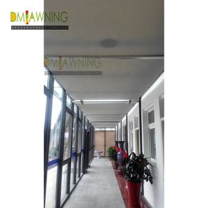 Pergola motorisée rétractable à câble coulissant pour intérieur, auvent de protection solaire ou de toit de véranda en HDPE/<span class=keywords><strong>voile</strong></span> pare-soleil/acrylique - Product Image 4