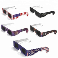 Lunettes de soleil en papier avec logo personnalisé à bas prix Lunettes d'éclipse solaire