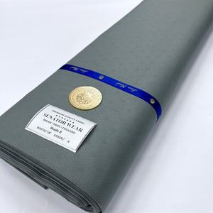 Tela Nigeriana Africana <span class=keywords><strong>de</strong></span> Alta Calidad, Color Blanco, Tela para Hombre para <span class=keywords><strong>Trajes</strong></span> y Camisas, 5 Yardas para Usar en Dubái - Product Image 2