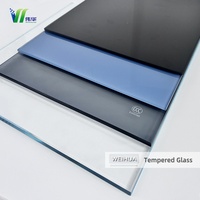 Verre isolant réfléchissant teinté de 4 mm, 5 mm, 6 mm pour murs-rideaux, gymnases, bâtiments, salles de bain, applications solaires, décorations industrielles