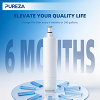 Filtro de Agua para Refrigerador PUREZA Z023, Repuesto para Whirlpool 4396510, EDR5RXD1, LC400V, WF-NLC240V, 46-9010
