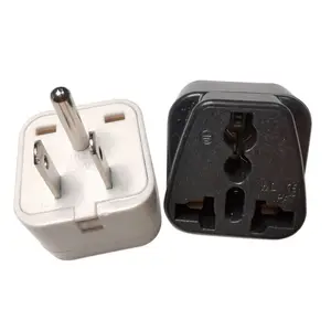 Soket Universal UK/US/EU kualitas tinggi untuk US 3 Pin adaptor steker daya Kanada Jepang AS