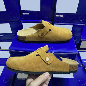 <span class=keywords><strong>Sandales</strong></span> <span class=keywords><strong>Birkenstock</strong></span> Femme Printemps-Été 2026 Nouveauté Demi-mules <span class=keywords><strong>Style</strong></span> Rétro Sabots à Enfiler Durables et Résistantes à l'Usure - Product Image 6