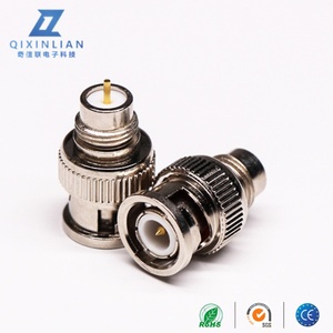 Chất lượng đồng nguyên chất <span class=keywords><strong>BNC</strong></span> tiêm đúc đầu 180 ° hàn dây loại nam cắm ổ cắm - Product Image 6